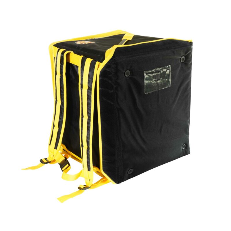 Thermal pizza carrier backpack, foldable, with magnet closure, size 35x35x38cm - Image 2