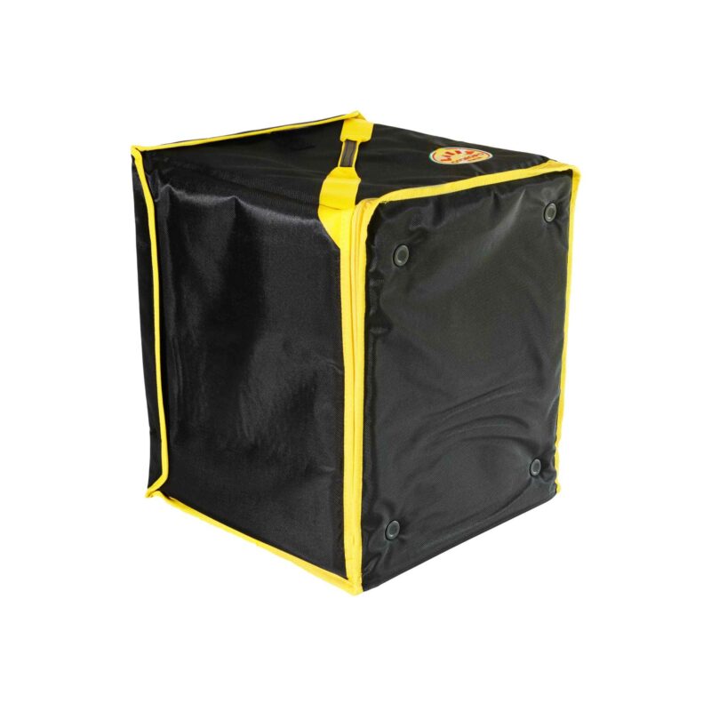 Thermal pizza carrier backpack, foldable, with magnet closure, size 35x35x38cm - Image 4