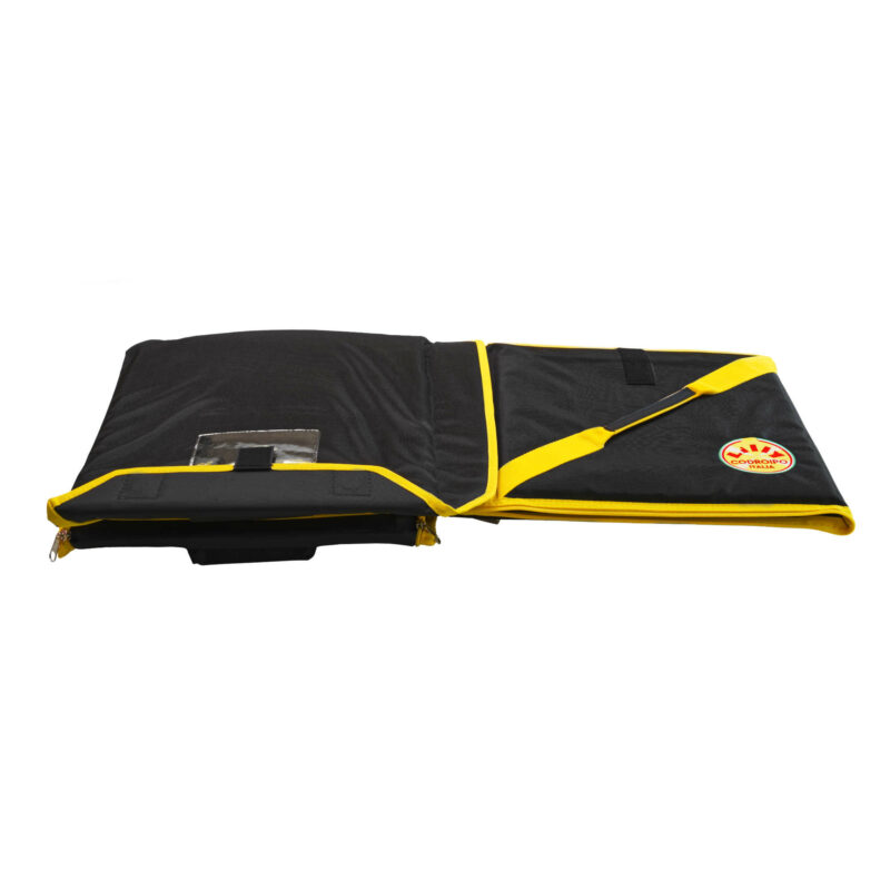 Thermal pizza carrier backpack, foldable, with magnet closure, size 35x35x38cm - Image 5