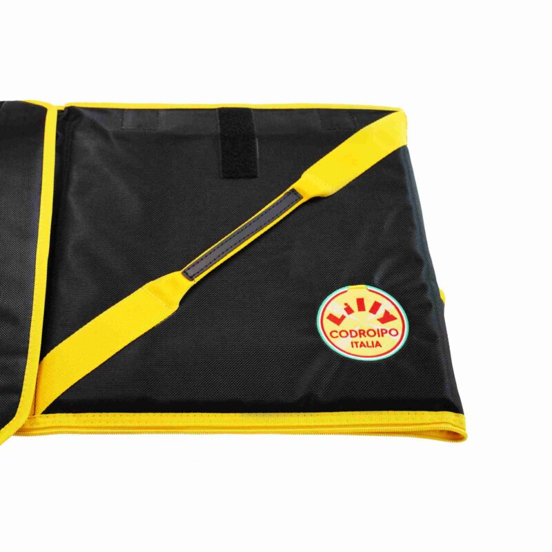 Thermal pizza carrier backpack, foldable, with magnet closure, size 35x35x38cm - Image 6