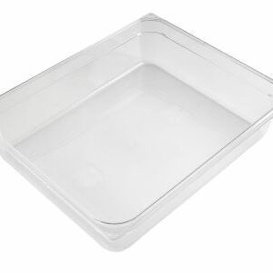 Bacinella Gastronorm in policarbonato, misura1/2 - altezza 15cm