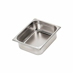 Stainless steel Gastronorm pan, size GN 1/4, height 10cm