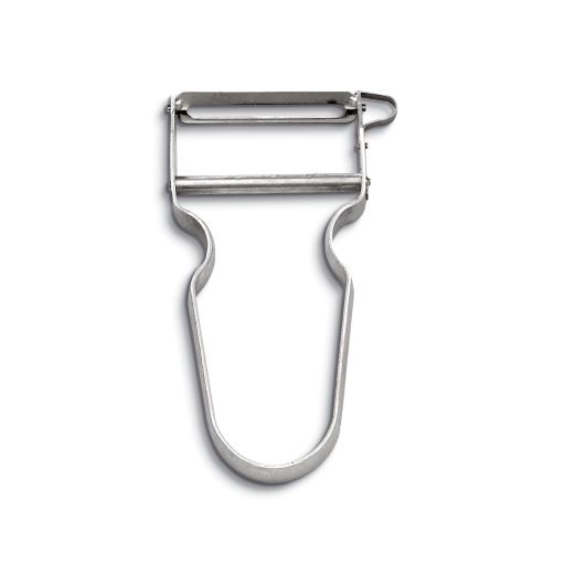 Classico pelapatate con manico in alluminio e lama in acciaio