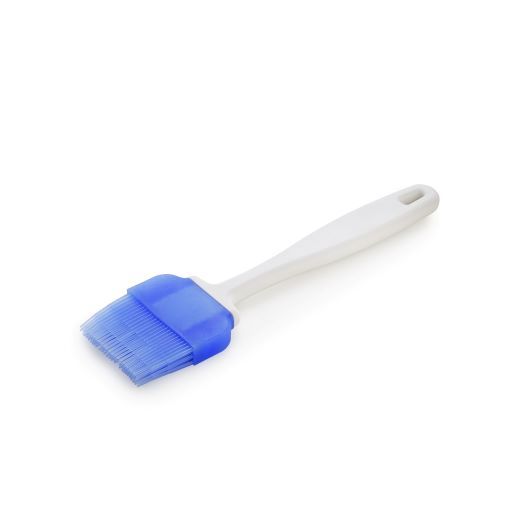 Pennello in silicone blu, larghezza setole 2,5cm