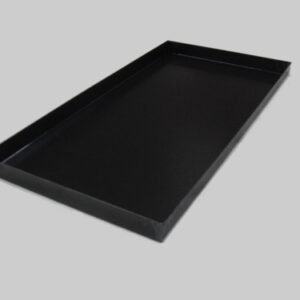 Teglia in ferro blu misura Gastronorm 1/1 dimensione 32,5x53x3cm bordi dritti - senza diagonale