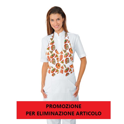 Grembiule modello Garcon fantasia pizza