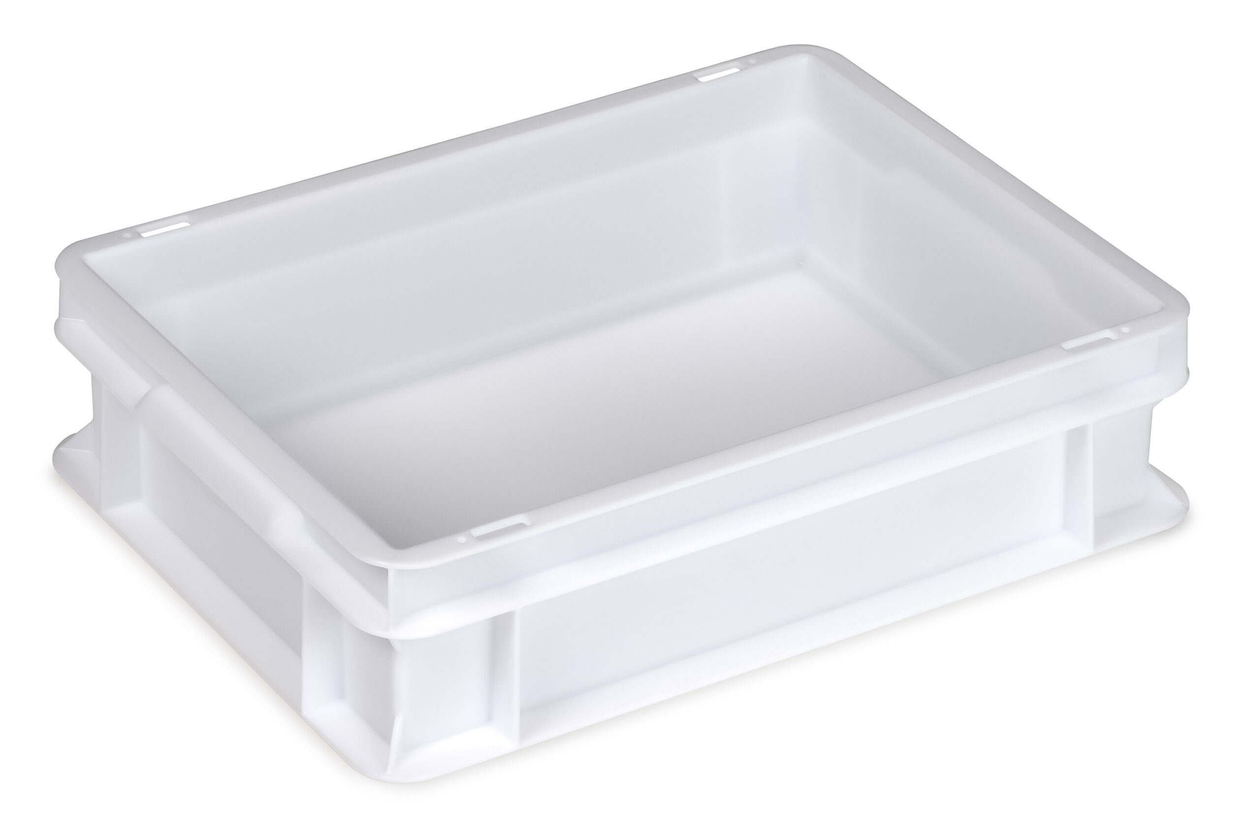 Cassetta piccola porta-impasti, dimensione 30x40cm altezza 10cm - colore bianco