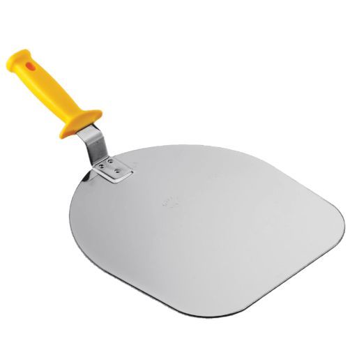 Paletta in acciaio inox, dimensione piatto 26x30cm