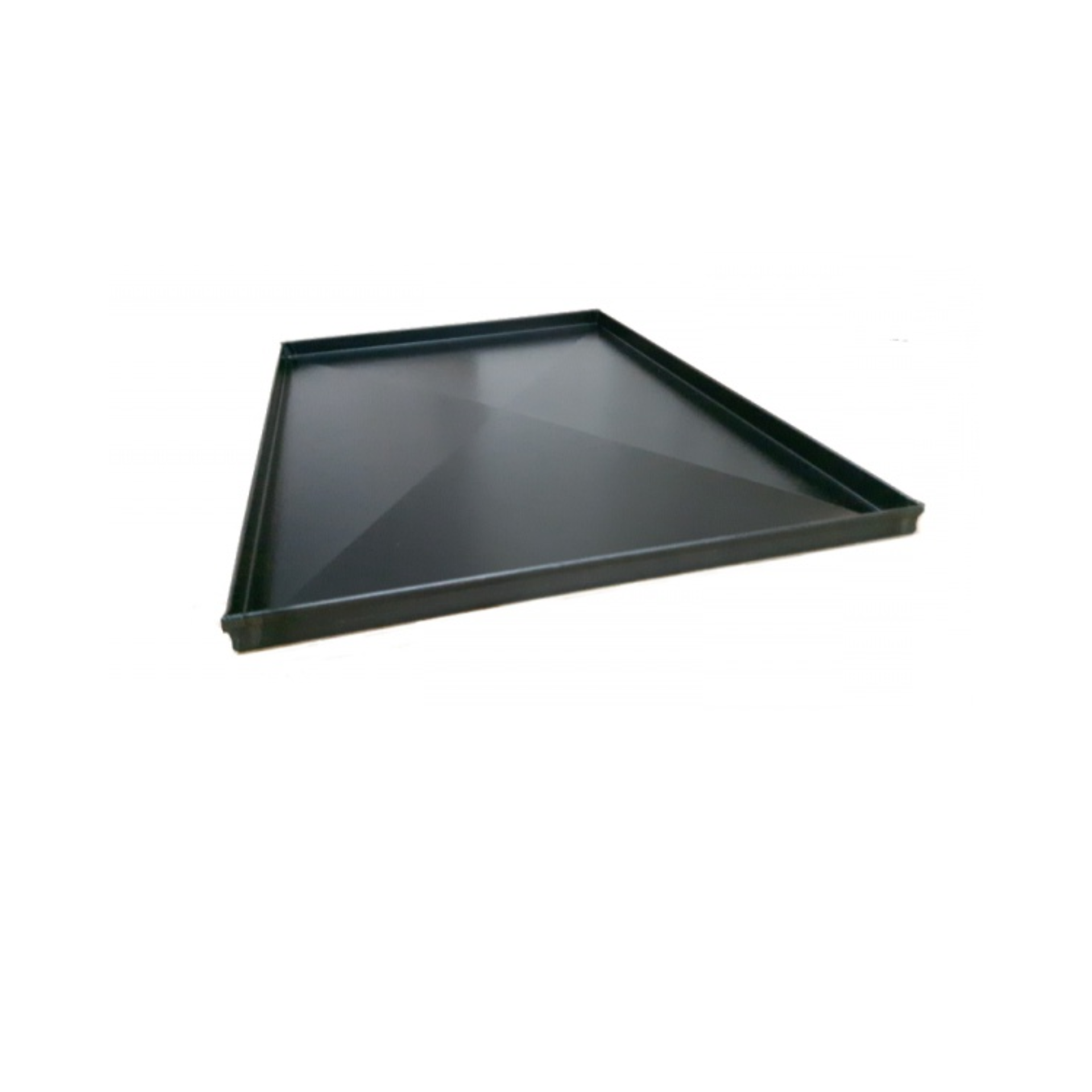 Teglia rettangolare ferro blu, misura 30x40x4cm bordi svasati - con diagonale